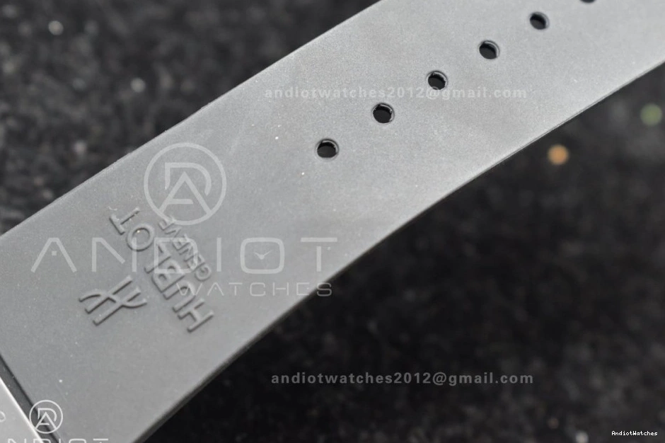 Edition Bang Hublot On Black Big Dial 1:1 Strap Titanium 898 Best Black Rubber Skeleton Sporty Unico ZF A 1114